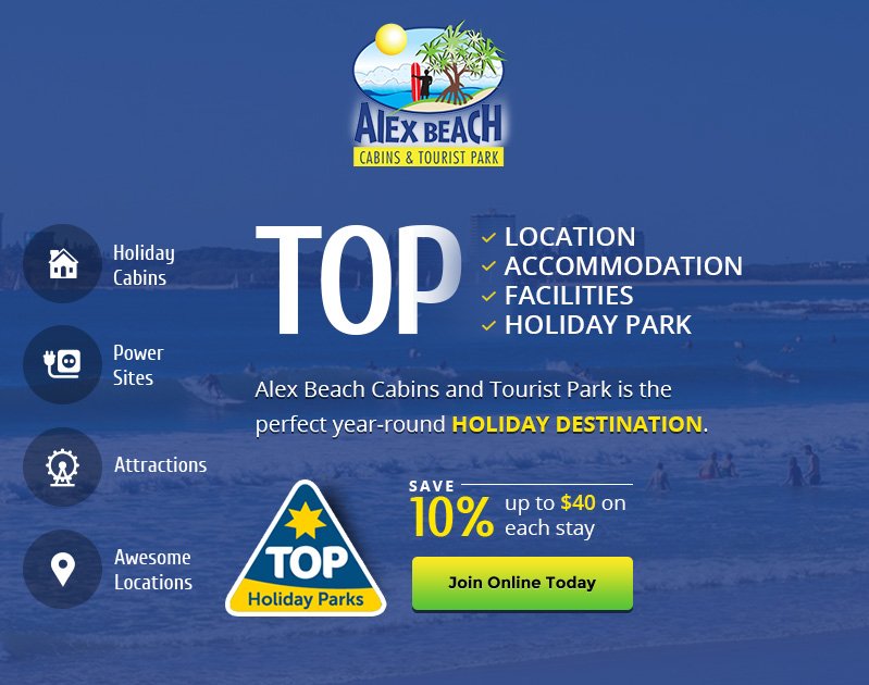 Alex Beach Cabins & Tourist Park