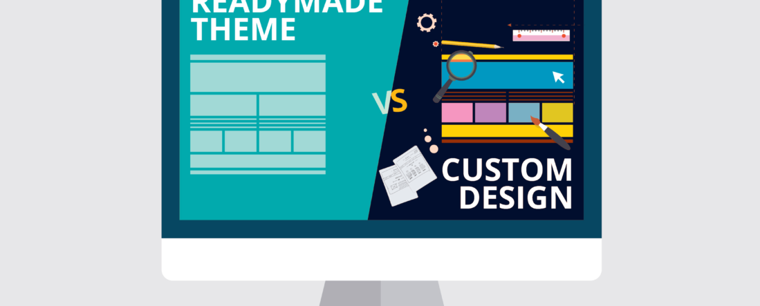 Custom Web Design vs Readymade Website Templates